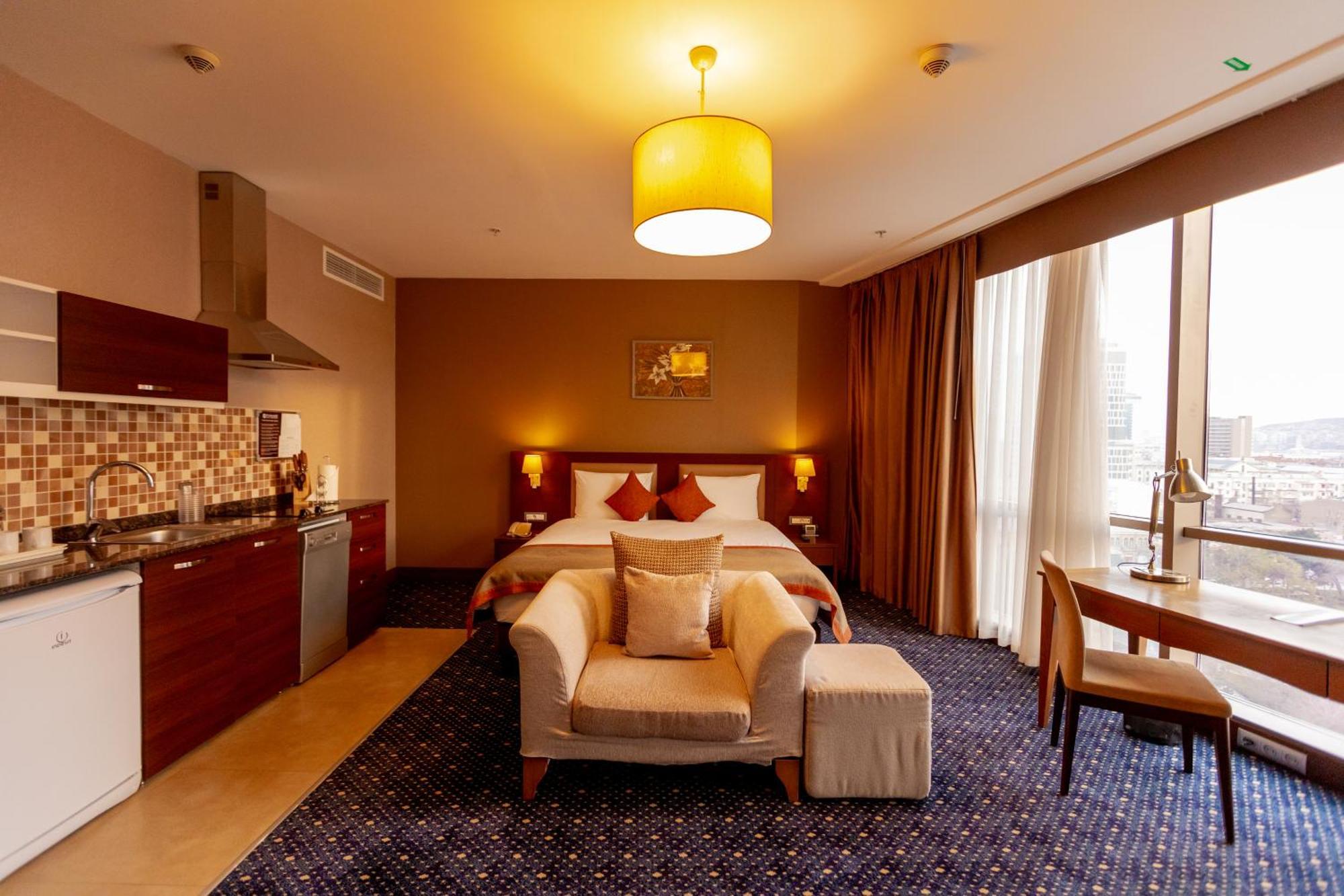 Parkside Hotel & Apartments Baku Bagian luar foto
